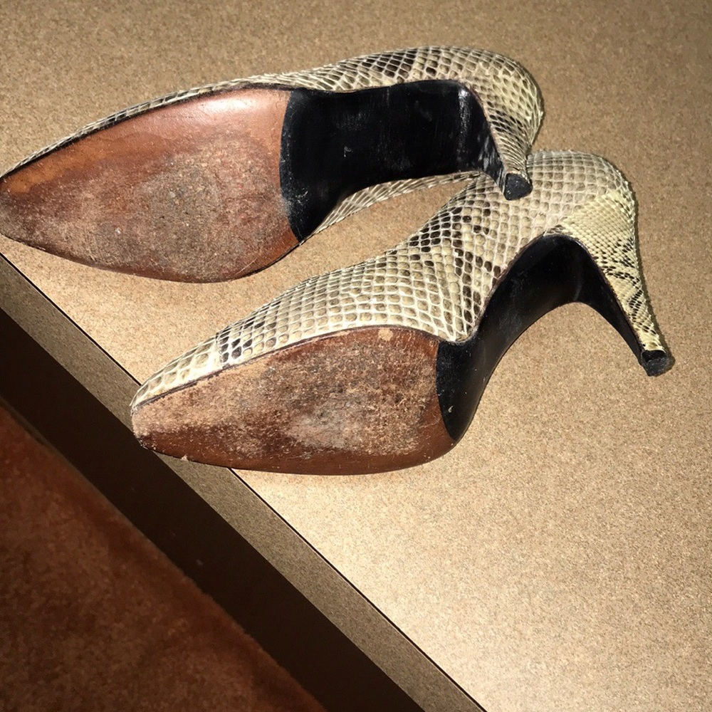 Stuart Weitzman Python Pumps - image 7